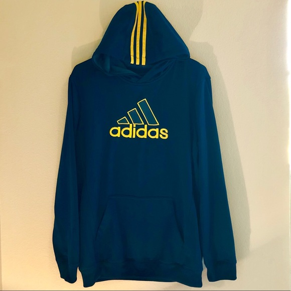 navy blue adidas hoodie